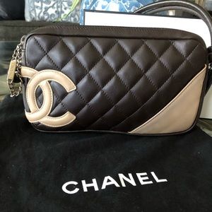 Authentic Chanel Cambon Handbag